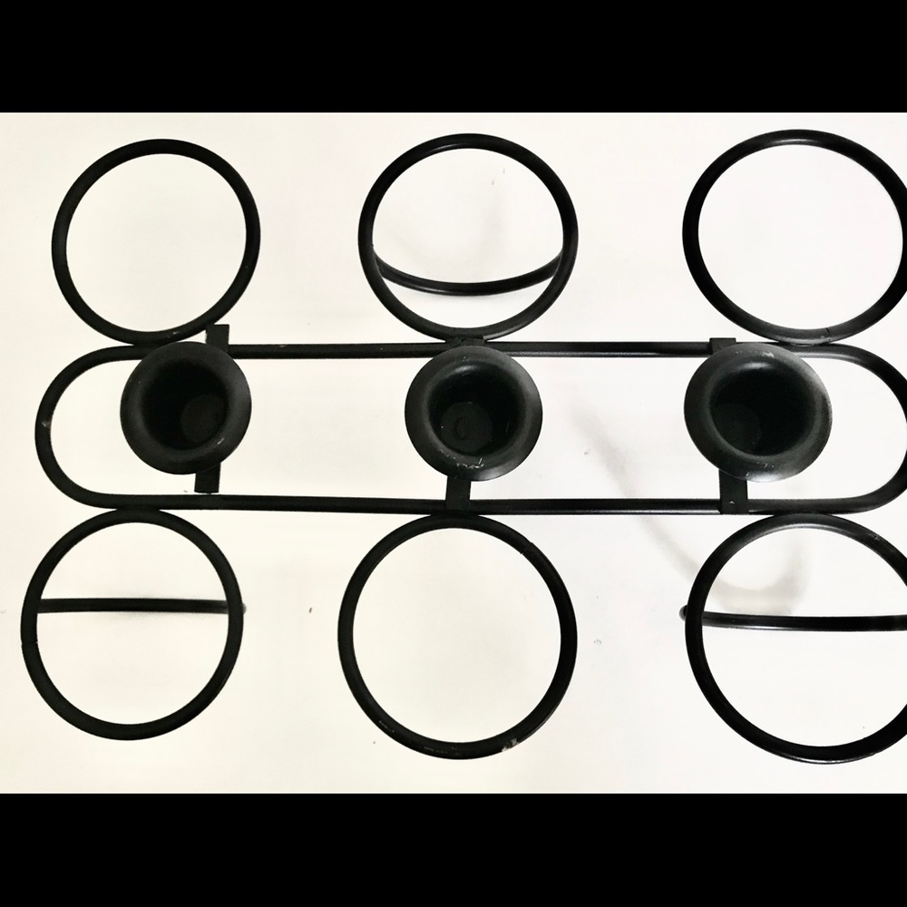 New 3 Taper Candle Holder
